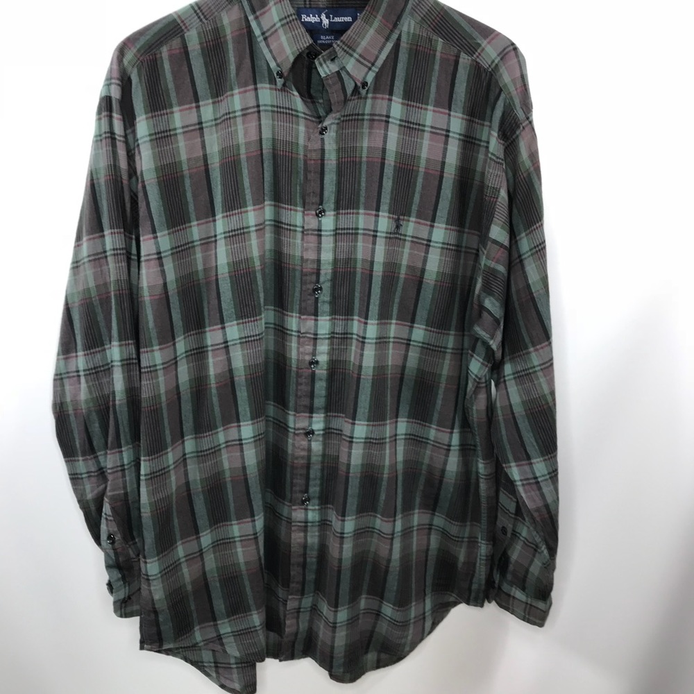 Ralph Lauren Plaid Button Down Shirt #425